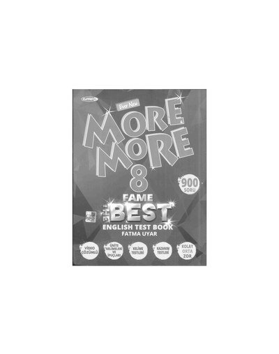 MORE MORE FAME THE BEST ENGLISH TEST BOOK YKS Fotokopi