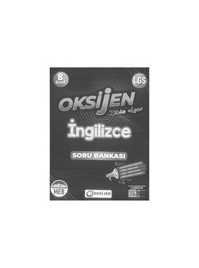 OKSİJEN İNGİLİZCE SORU BANKASI YKS Fotokopi