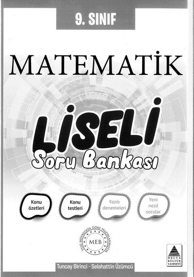 MATEMATİK LİSELİ SORU BANKASI YKS Fotokopi