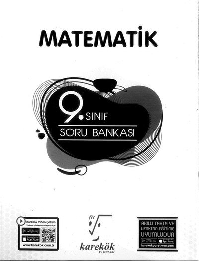 MATEMATİK SORU BANKASI YKS Fotokopi