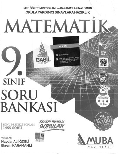 MATEMATİK SORU BANKASI YKS Fotokopi
