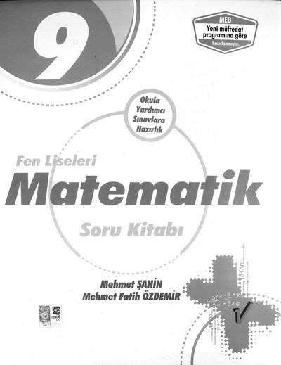 FEN LİSELERİ MATEMATİK SORU KİTABI YKS Fotokopi