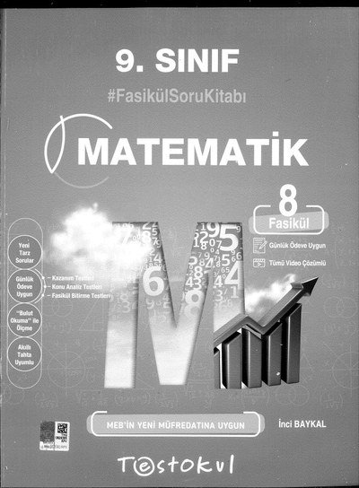 MATEMATİK FASİKÜL SORU KİTABI YKS Fotokopi