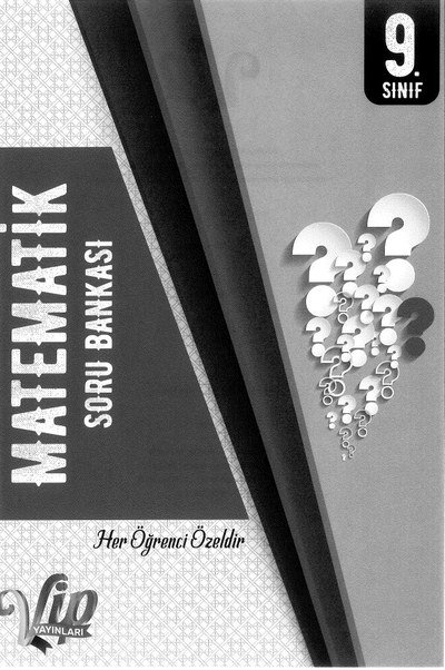 MATEMATİK SORU BANKASI YKS Fotokopi