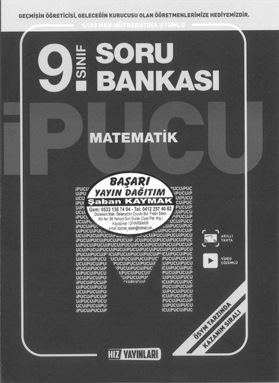 SORU BANKASI MATEMATİK YKS Fotokopi