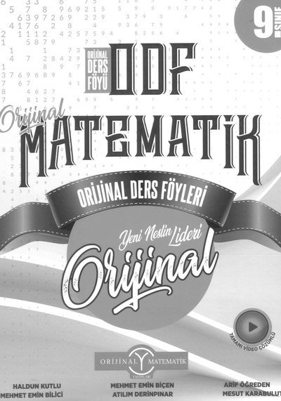 ORİJİNAL DERS FÖYÜ MATEMATİK FÖYLERİ YKS Fotokopi