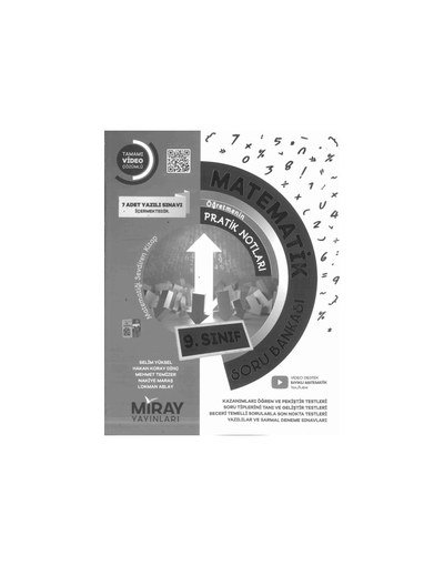 MATEMATİK SORU BANKASI PRATİK NOTLARI YKS Fotokopi