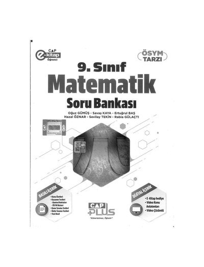 MATEMATİK SORU BANKASI YKS Fotokopi