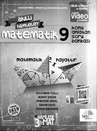 AKILLI HAMLELER MATEMATİK KONU ANLATAN SORU BANKASI YKS Fotokopi