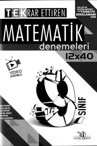 TEKRAR ETTİREN MATEMATİK DENEMELERİ 12x40 YKS Fotokopi