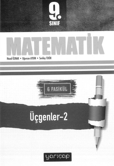 MATEMATİK 6. FASİKÜL ÜÇGENLER-2 YKS Fotokopi