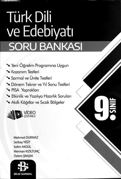 TÜRK DİLİ VE EDEBİYATI SORU BANKASI YKS Fotokopi