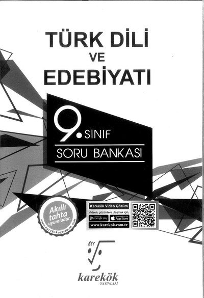 TÜRK DİLİ VE EDEBİYATI SORU BANKASI YKS Fotokopi