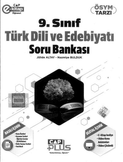 TÜRK DİLİ VE EDEBİYATI SORU BANKASI PLANET ÇALIŞMA PLANLI ÇÖZÜM NET YKS Fotokopi