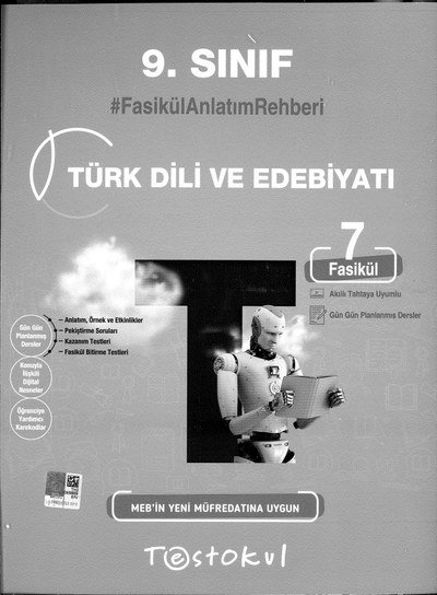 TÜRK DİLİ VE EDEBİYATI FASİKÜL ANLATIM REHBERİ YKS Fotokopi