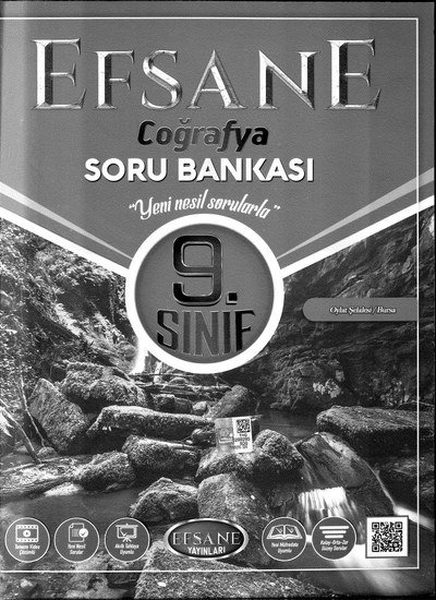 EFSANE COĞRAFYA SORU BANKASI YKS Fotokopi
