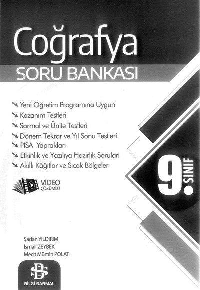 COĞRAFYA SORU BANKASI VİDEO ÇÖZÜMLÜ YKS Fotokopi
