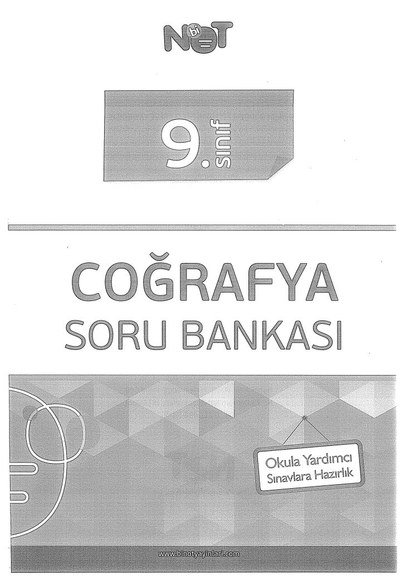 COĞRAFYA SORU BANKASI OKULA YARDIMCI YKS Fotokopi