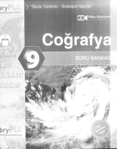 COĞRAFYA SORU BANKASI YKS Fotokopi