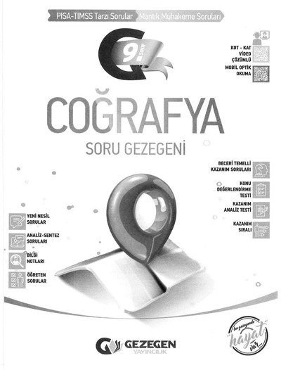 COĞRAFYA SORU GEZEGENİ YKS Fotokopi