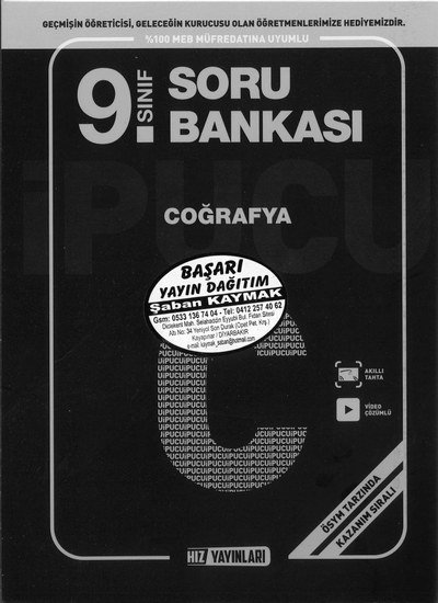 SORU BANKASI COĞRAFYA YKS Fotokopi