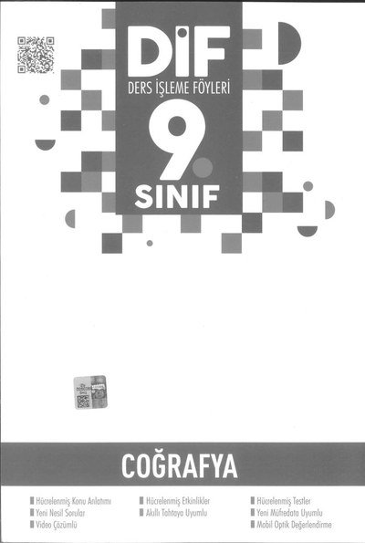 DERS İŞLEME FÖYLERİ COĞRAFYA YKS Fotokopi