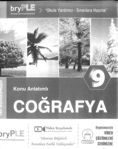 KONU ANLATIMLI COĞRAFYA OKULA YARDIMCI YKS Fotokopi