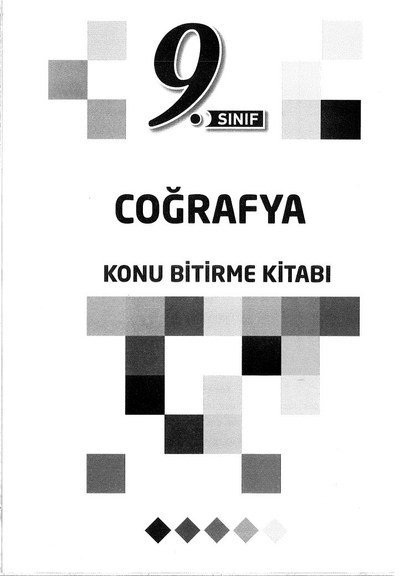 COĞRAFYA KONU BİTİRME KİTABI YKS Fotokopi