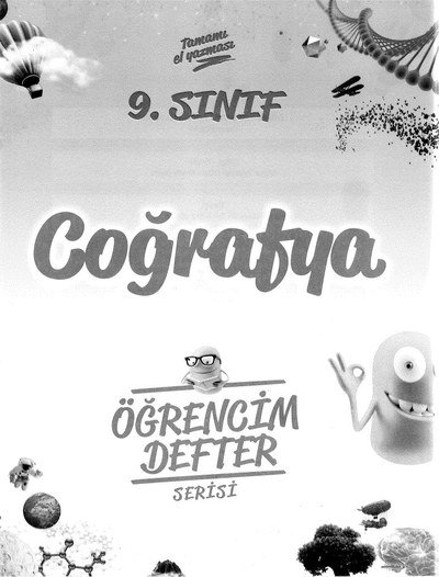 COĞRAFYA ÖĞRENCİM DEFTER YKS Fotokopi