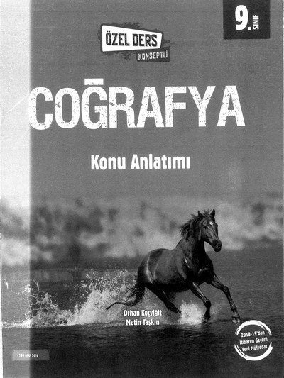 ÖZEL DERS KONSEPTLİ COĞRAFYA KONU ANLATIMI YKS Fotokopi