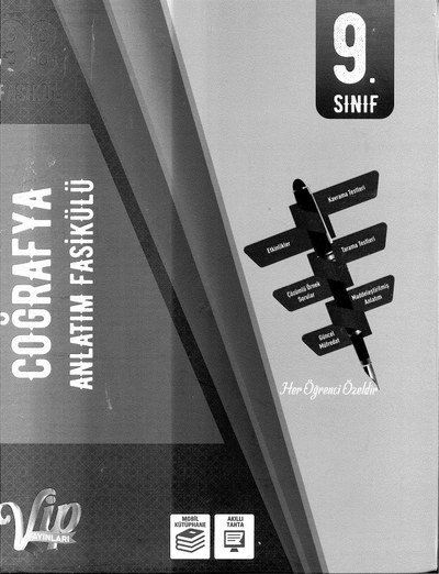 COĞRAFYA ANLATIM FASİKÜLÜ YKS Fotokopi