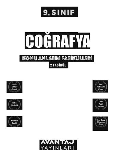 COĞRAFYA KONU ANLATIM FASİKÜLLERİ 2. FASİKÜL YKS Fotokopi