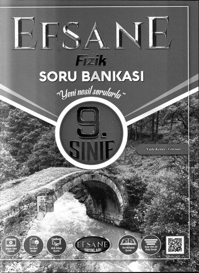 EFSANE FİZİK SORU BANKASI YENİ NESİL SORULARLA YKS Fotokopi