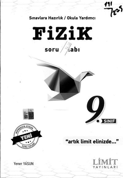 FİZİK SORU KİTABI YKS Fotokopi
