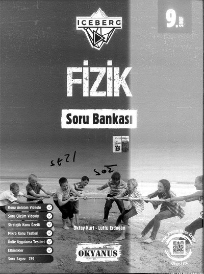 FİZİK SORU BANKASI ICEBERG YKS Fotokopi