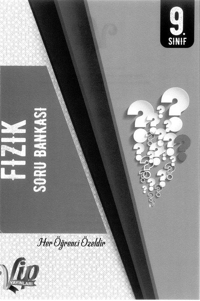 FİZİK SORU BANKASI YKS Fotokopi