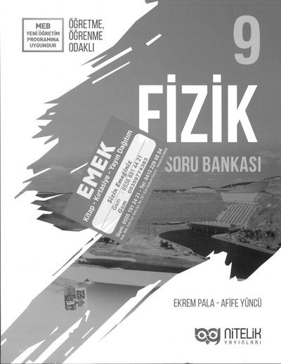 FİZİK SORU BANKASI YKS Fotokopi