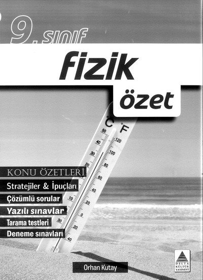 FİZİK ÖZET KONU ÖZETLERİ ÇÖZÜMLÜ SORULAR YKS Fotokopi