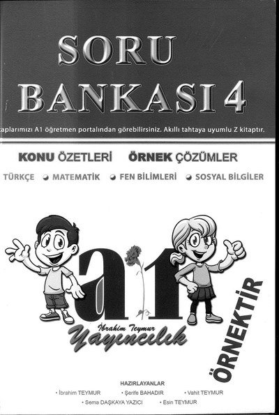 SORU BANKASI YKS Fotokopi