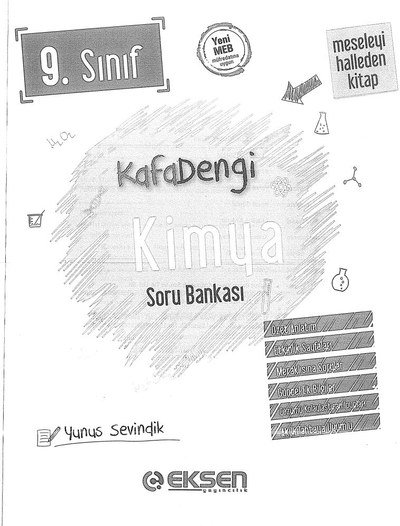 KAFADENGİ KİMYA SORU BANKASI YKS Fotokopi