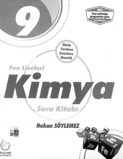 FEN LİSELERİ KİMYA SORU KİTABI YKS Fotokopi