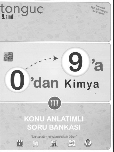 0'DAN 9'A KİMYA KONU ANLATIMLI SORU BANKASI YKS Fotokopi