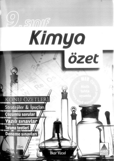 KİMYA KONU ÖZETLERİ İLKER YÜCEL YKS Fotokopi