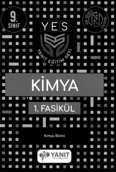 YES KİMYA 1. FASİKÜL KİMYA BİLİMİ YKS Fotokopi