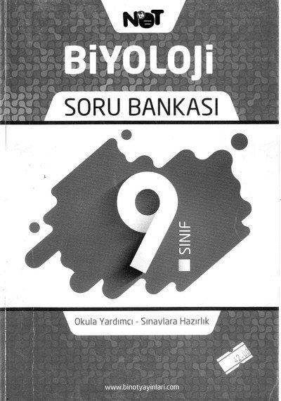 BİYOLOJİ SORU BANKASI YKS Fotokopi