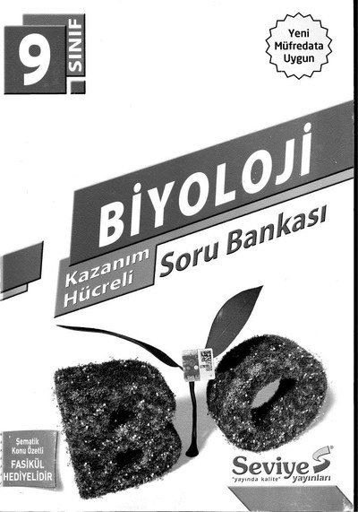 BİYOLOJİ KAZANIM HÜCRELİ SORU BANKASI YKS Fotokopi