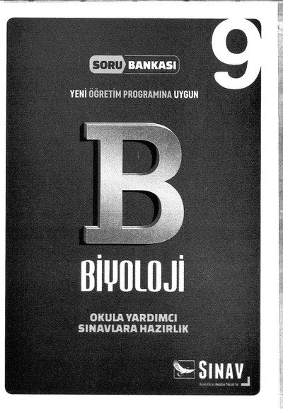 BİYOLOJİ SORU BANKASI SINAVLARA HAZIRLIK OKULA YARDIMCI YKS Fotokopi