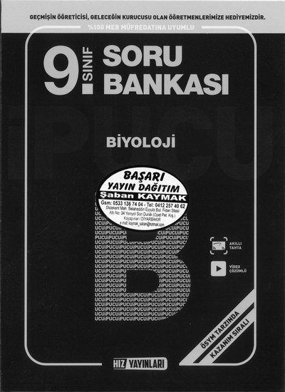 SORU BANKASI BİYOLOJİ YKS Fotokopi