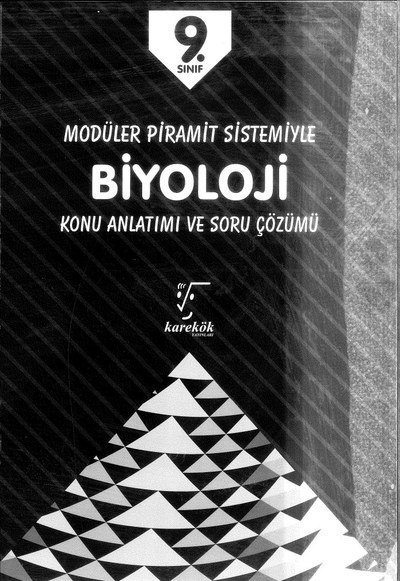 MODÜLER PİRAMİT SİSTEMİYLE BİYOLOJİ KONU ANLATIMI VE SORU ÇÖZÜMÜ YKS Fotokopi