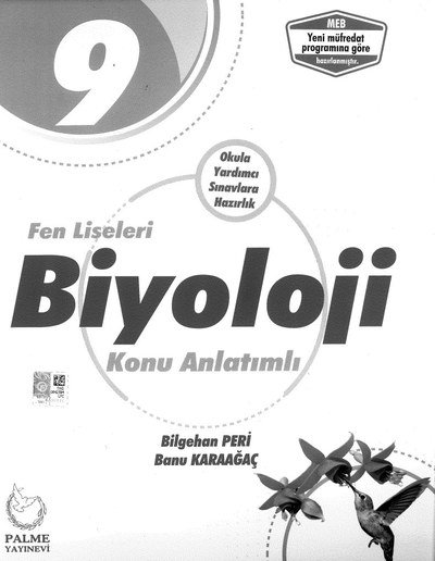 FEN LİSELERİ BİYOLOJİ KONU ANLATIMLI YKS Fotokopi